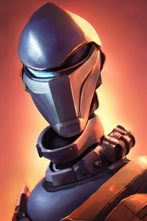 Image similar to epic mask helmet robot ninja portrait stylized as fornite style game design fanart by concept artist gervasio canda, behance hd by jesper ejsing, by rhads, makoto shinkai and lois van baarle, ilya kuvshinov, rossdraws global illumination radiating a glowing aura global illumination ray tracing hdr render in unreal engine 5