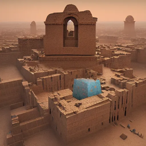 Prompt: timbuktu painting by artist zdzislaw beksinski, 8k octane render, hyper realistic, unreal engine