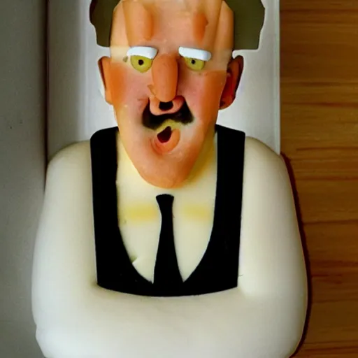 Image similar to cheese john cleese made out of cheese as a cheese