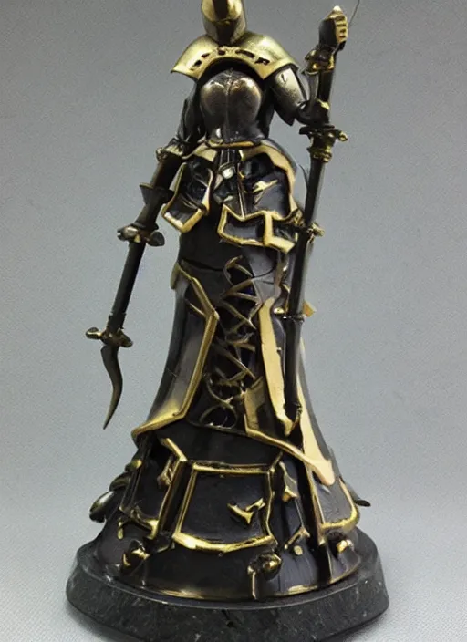 Image similar to 80mm, resin detailed model figure of Alchemy Imperial Princess knight gothic bronze