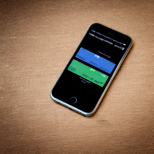 Prompt: a close - up shot of an iphone interface with the zoom app installed