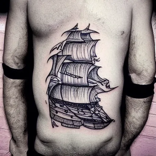 Traditional Ship Tattoos  Cloak and Dagger Tattoo London