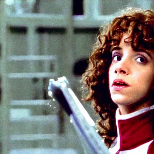 Prompt: sexy hermione granger in the austin powers movie