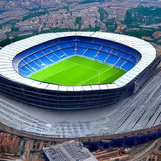 Prompt: Napoli new stadium,