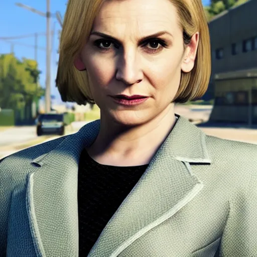 Image similar to Kim Wexler from Better Call Saul as a GTA character