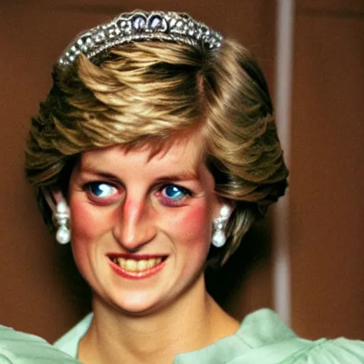 Image similar to princess diana as a bioshock character