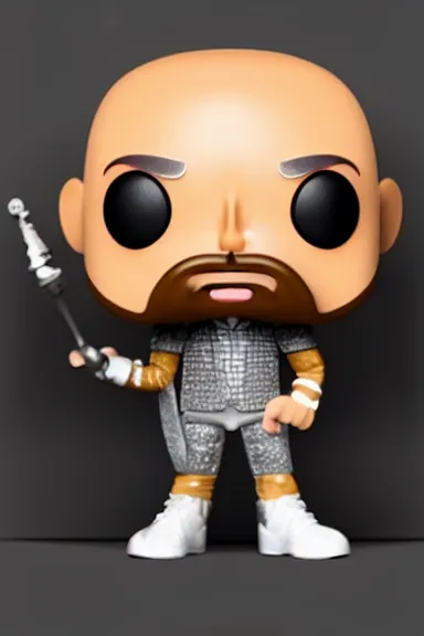 Image similar to “ very very intricate photorealistic photo of a jeff bezos funko pop on a white background, award - winning details ”