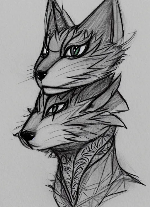 Prompt: sketchbook sketch, shrill prisston's fursona, furry, intricate, elegant, highly detailed, art by shrill prisston