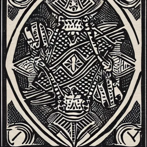 Prompt: background of the front of a playing card