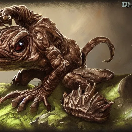 Prompt: extremely beautiful grung, d & d, realistic, 4 k