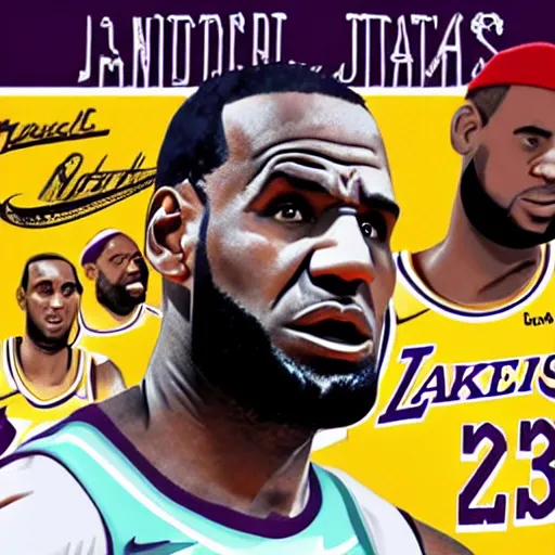 Image similar to lebron james nenderoid