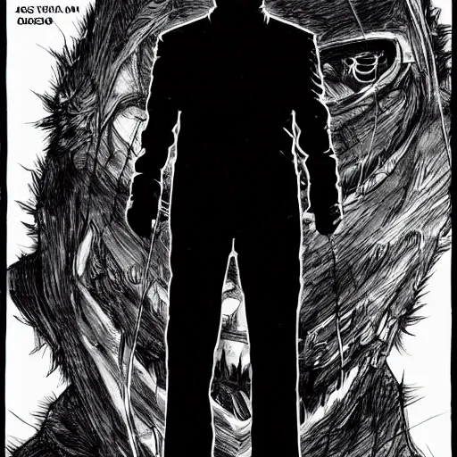 Image similar to Joe Biden looking sinister, by Tsutomu Nihei, highly detailed