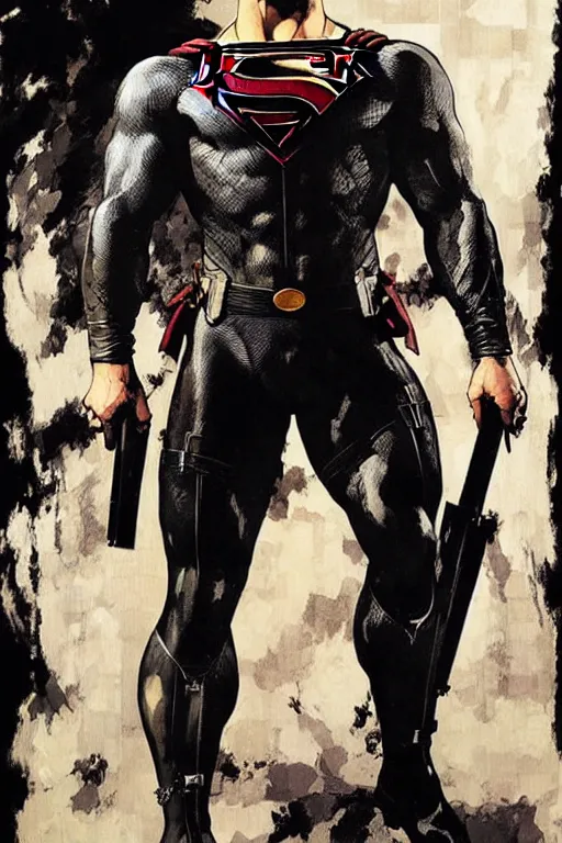 Image similar to henry cavill, painting by j. c. leyendecker, yoji shinkawa, katayama bokuyo