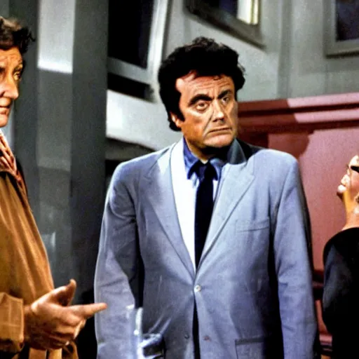 Prompt: a scene from columbo