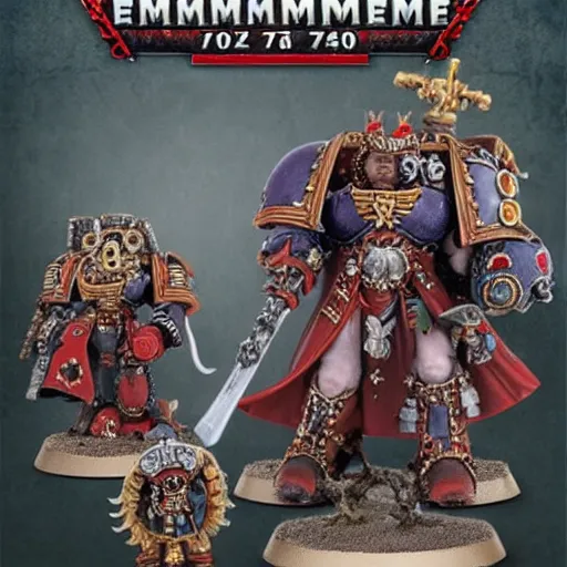 Image similar to warhammer 4 0 k queen elizabeth