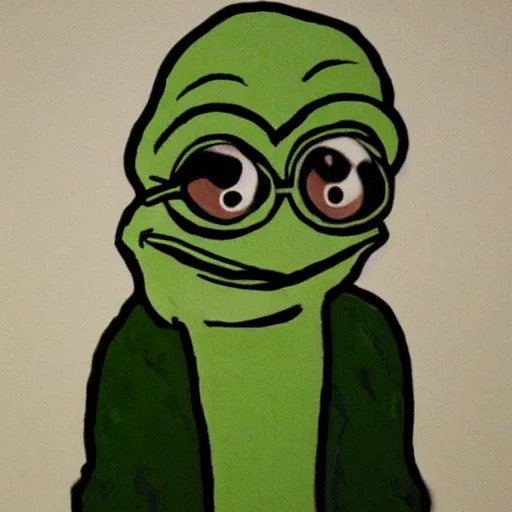 Image similar to pepe with spoon