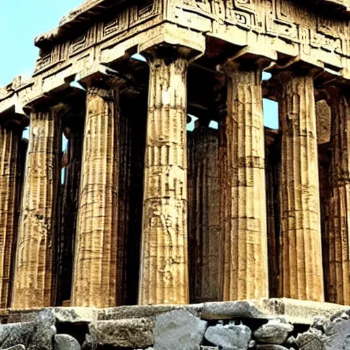 Prompt: historically accurate greek temple