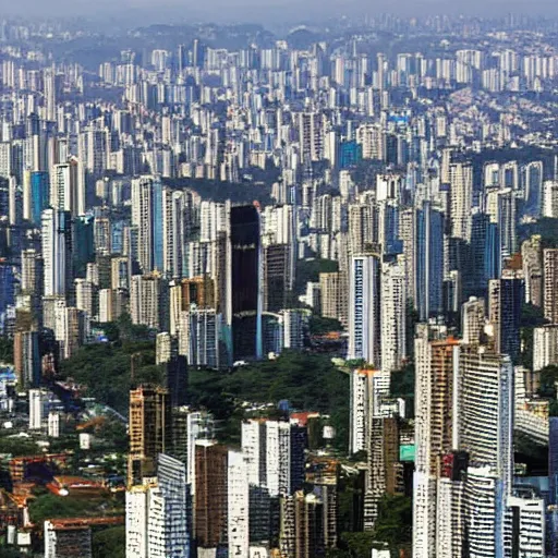 Prompt: sao paulo in 2 0 7 0