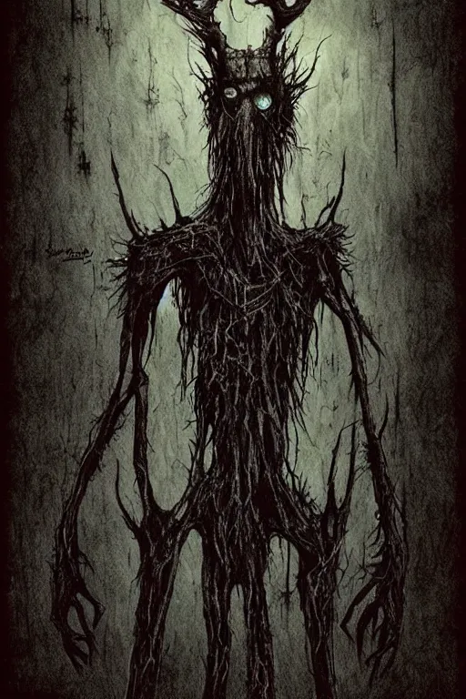 Image similar to mad wendigo artwork by ben templesmith