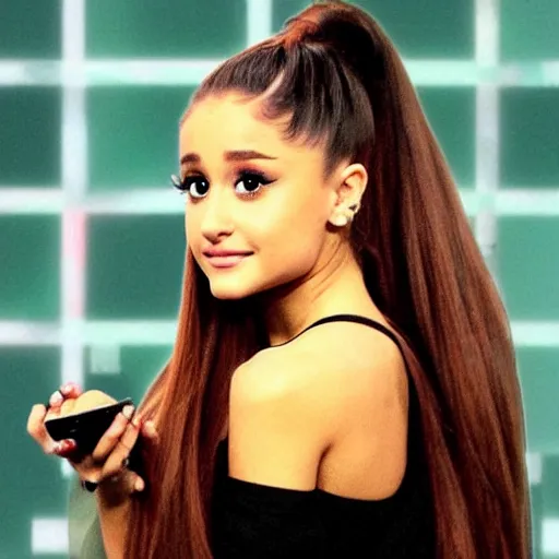 Image similar to ariana grande as an whats app icon