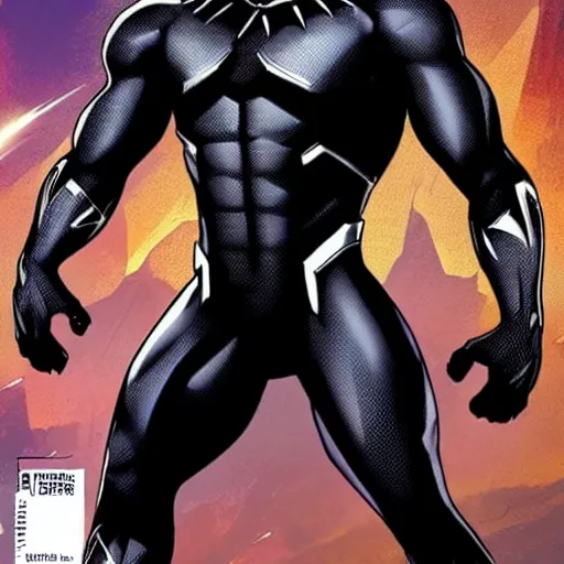 Prompt: black panther and iron man combined-n9