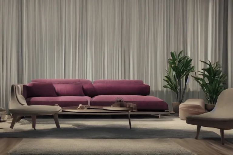 Image similar to a cinematic still from oprah couch, (tom cruise!!!!!), tomcruise!!!, ((octane render, nvidia raytracing demo))