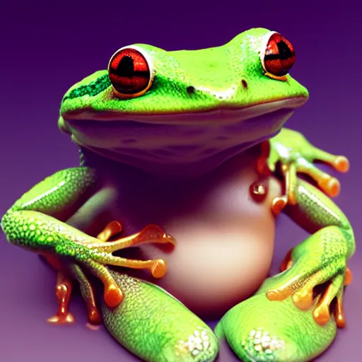 Prompt: cute, anthro gecko frog hybrid, wearing scarf, anime inspired, character art, illustration, sharp focus, octane render, 8 k, trending on artstation, cgsociety, art by artgerm. h - 7 6 8 w - 7 6 8 n - 6
