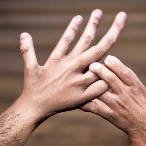 Image similar to human hand, five fingers, detailed, XF IQ4, f/1.4, ISO 200, 1/160s, 8K, RAW, unedited, symmetrical balance, in-frame, sharpened