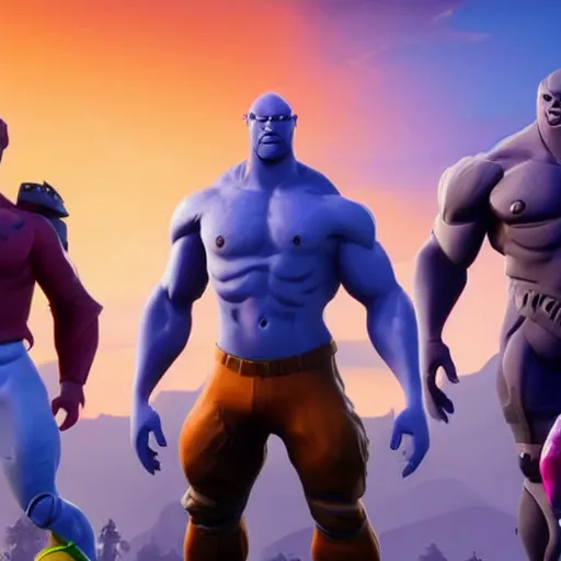 Image similar to drax in fortnite