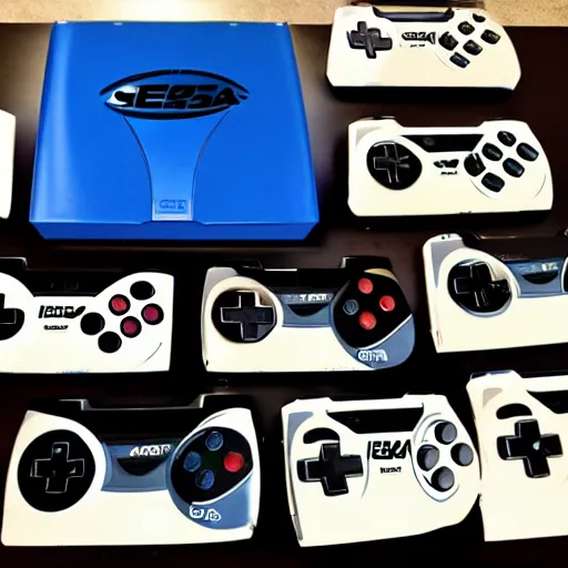 Image similar to sega genesis console