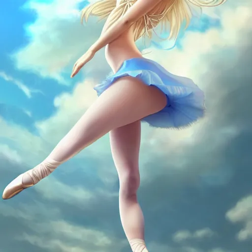 Anime beautiful ballerina - AI Generated Artwork - NightCafe Creator
