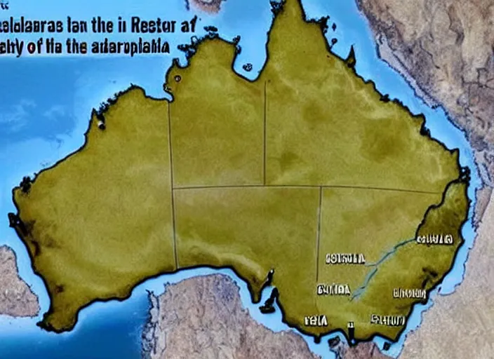 Image similar to australia in the far future, photo