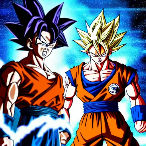 ArtStation - Goku And Vegeta VS Black Goku Manga