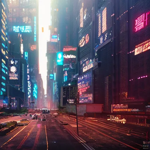 Prompt: new york as a cyberpunk city, intricate artwork by Tooth Wu and wlop and beeple, octane render, hyper realism, 8k