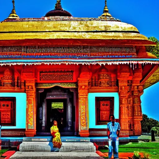 Image similar to an indian temple