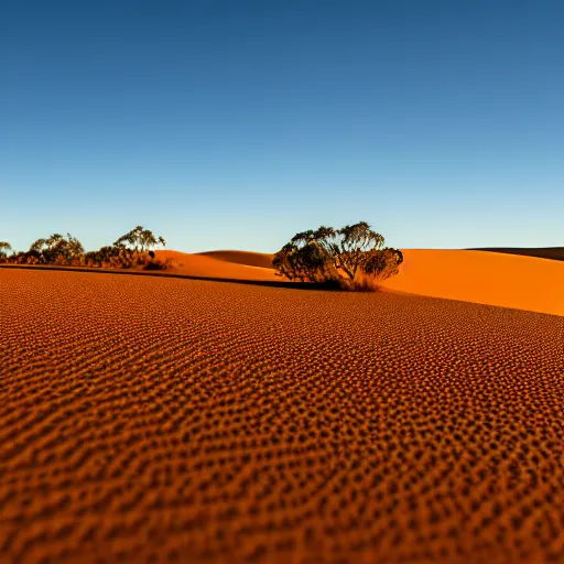 Image similar to bio-sensor system for monitoring the australian desert, XF IQ4, 150MP, 50mm, F1.4, ISO 200, 1/160s, dawn