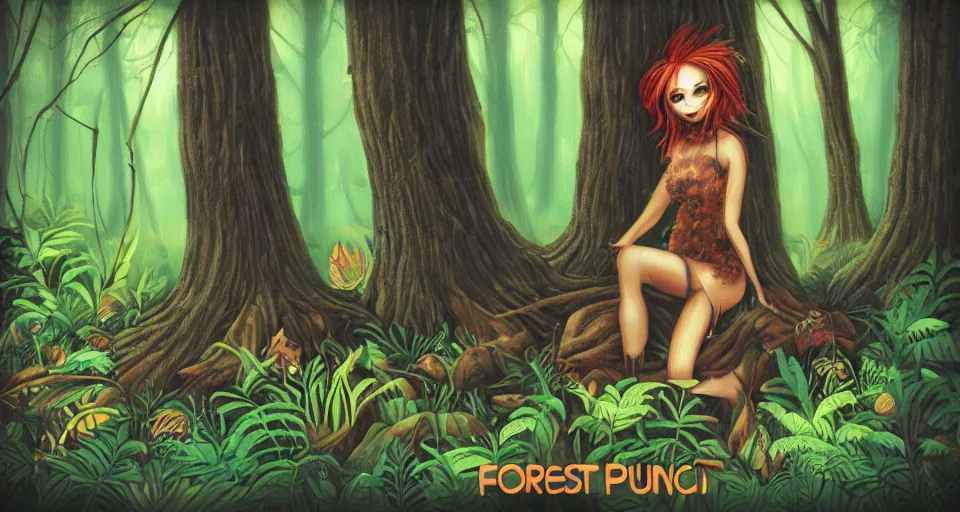 Image similar to forestpunk