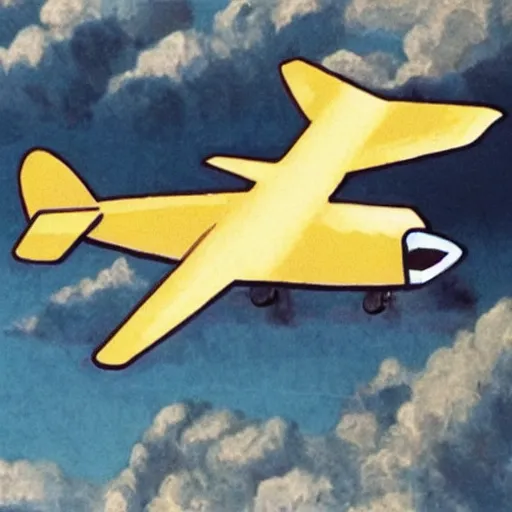 Prompt: anthropomorphic Airplane, anime