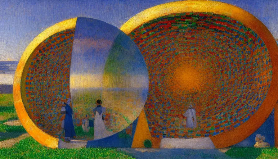 Prompt: a 1 9 9 8 brazilian nordeste structure designed by jules bastien - lepage, tarsila do amaral, frank weston and gustave baumann, trending on artstation, mediterranean, palace, sharp focus, colorful refracted sparkles and lines, soft light, 8 k 4 k