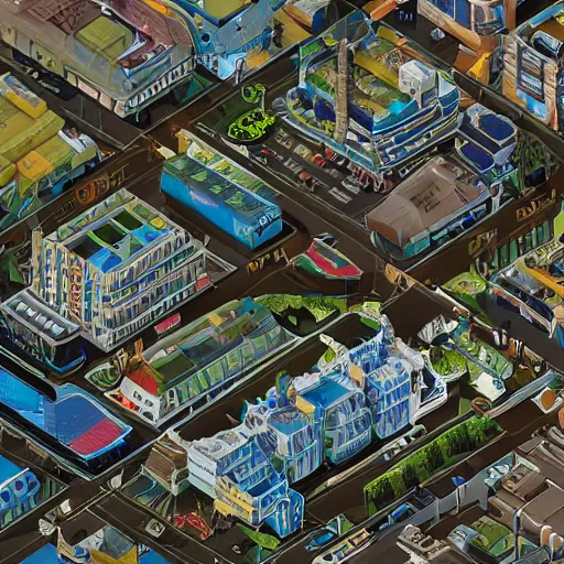 Image similar to pixorama of city of tokyo, silicon valley, complex illustration, eboy, ecity, pixel art, kai vermehr, steffen sauerteig, svend smital, three - dimensional isometric illustration, 3 d isometric pixel art, high detailed, trending on artstation