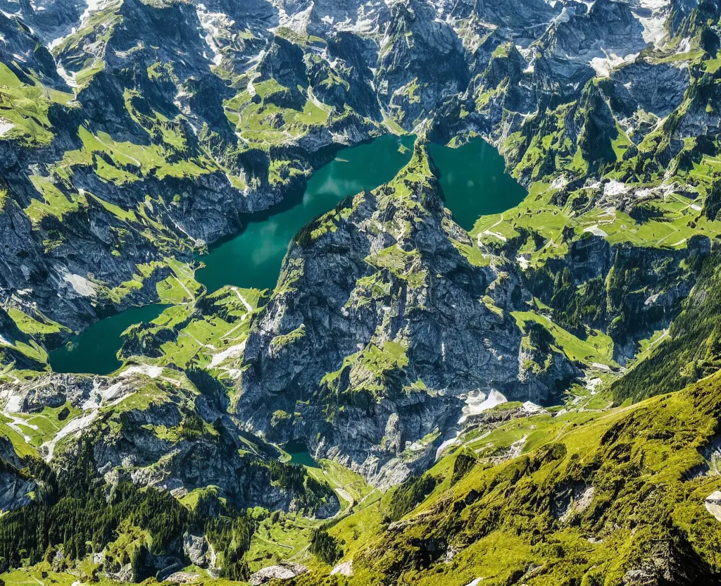 Image similar to Amazing Switzerland Landscape that are out of this world 8k