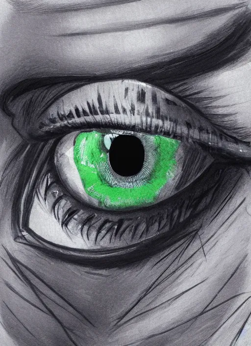 Prompt: portrait of a stunningly beautiful eye, art by 2 9 4 7 3 8 4 7 2