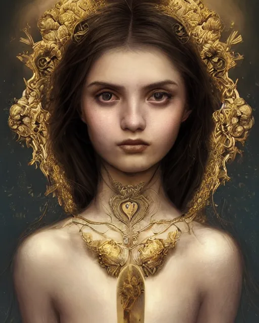 Image similar to young poppy goddess, portrait, beautiful face, long hair, emotionally evoking symbolic metaphor, head in focus, fantasy, ornamental, intricate, elegant, sensual, highly detailed digital painting, artstation, concept art, smooth, golden ratio, sharp focus, illustration, art by John Collier and Krenz Cushart and Artem Demura and and Greg Rutkowski and Alphonse Mucha and Albert Aublet