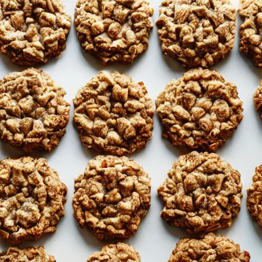 Image similar to apple made out of oatmeal cookies