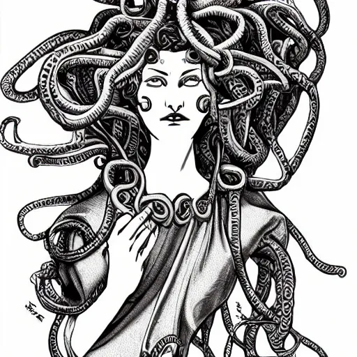 Image similar to medusa