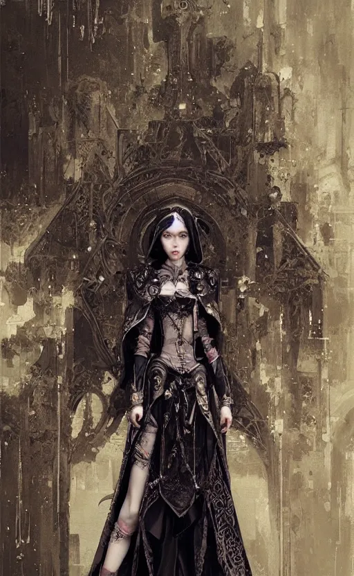 Image similar to imperial princess knight gothic girl. intricate, centered, amazing composition, by ruan jia, by robert hubert, by zhang kechun, illustration