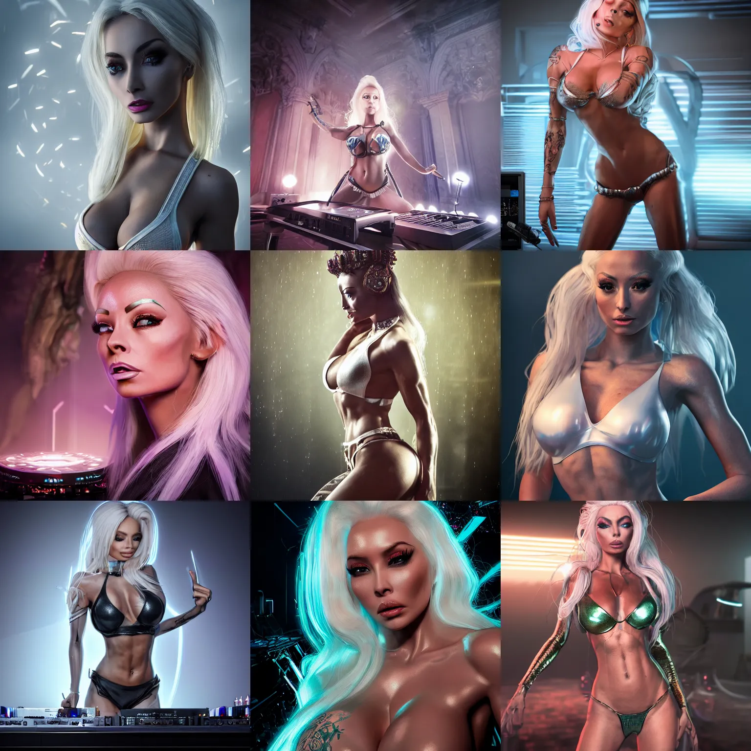 Prompt: hyperrealistic photograph of isabelledeltore a dj, dim volumetric lighting, 8 k, octane beautifully detailed render, extremely hyper detailed, intricate, epic composition, cinematic lighting, masterpiece, trending on artstation, very very detailed, stunning, hdr, smooth, sharp focus, high resolution, award, winning photo, dslr, 5 0 mm