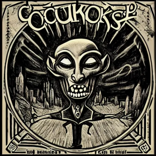 Image similar to count orlok ska band album cover