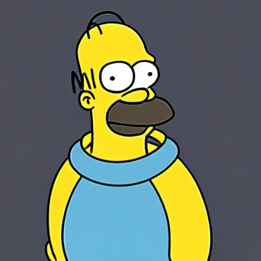 Image similar to Homer Simpson as Paul Atreides Dune