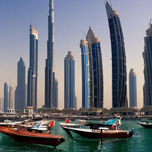 Image similar to gta : dubai, by ward lindhout